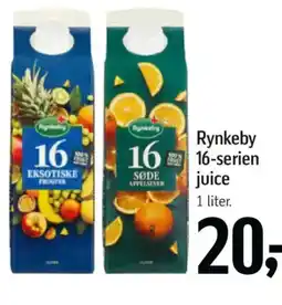 Føtex Rynkeby 16-serien juice tilbud