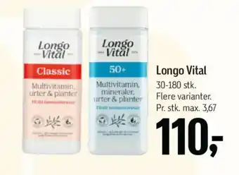 Føtex Longo Vital tilbud