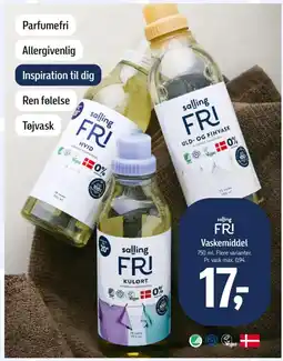 Føtex Vaskemiddel tilbud