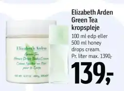 Føtex Elizabeth Arden Green Tea kropspleje tilbud