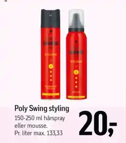 Føtex Poly Swing styling tilbud