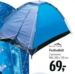 Føtex North Field Festivaltelt tilbud