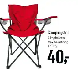 Føtex Campingstol tilbud