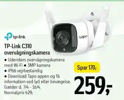 Føtex TP-Link C310 overvågningskamera tilbud