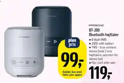 Føtex BT-200 Bluetooth højttaler tilbud