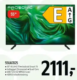 Føtex PROSONIC 55UA7025 tilbud