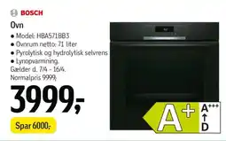 Føtex BOSCH Ovn tilbud