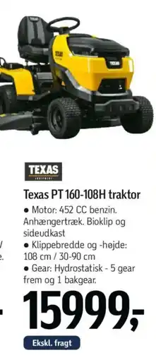 Føtex Texas PT 160-108H traktor tilbud