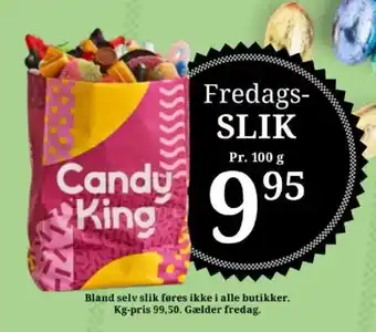 Dagli'Brugsen Fredags- slik tilbud