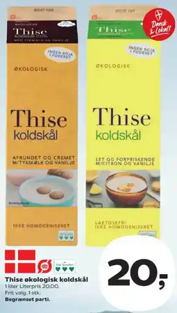 SuperBrugsen Thise økologisk koldskål tilbud