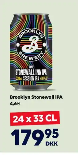 BorderShop Brooklyn Stonewall IPA 4,6% tilbud