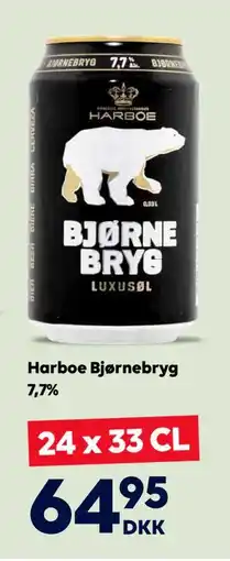 BorderShop Harboe Bjørnebryg 7,7% tilbud