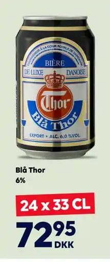 BorderShop Blå Thor 6% tilbud