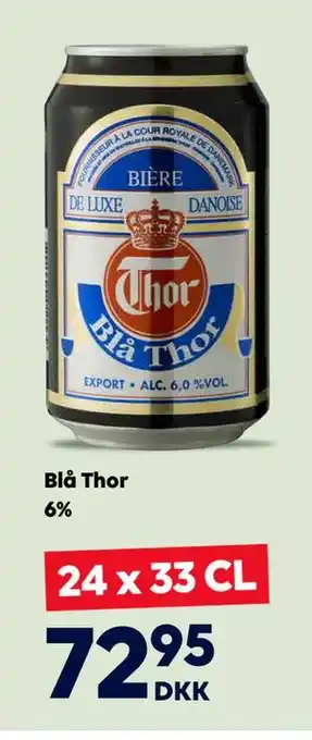 BorderShop Blå Thor 6% tilbud