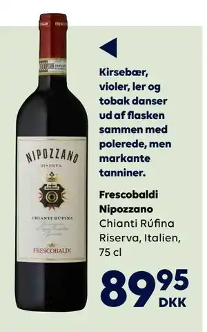 BorderShop Frescobaldi Nipozzano tilbud