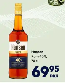BorderShop Hansen Rom tilbud