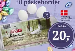 Dagli'Brugsen Danæg Frilandsæg tilbud