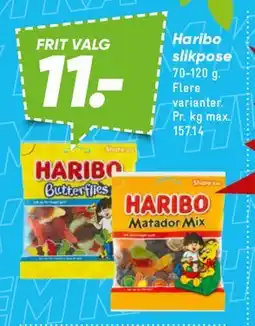 Bilka Haribo slikpose tilbud