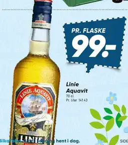Bilka Linie Aquavit tilbud