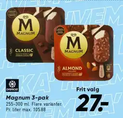 Bilka Magnum 3-pak tilbud