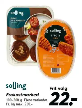 Bilka Salling - Frokostmarked tilbud