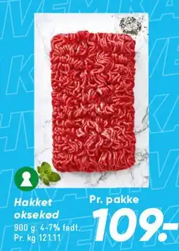 Bilka Hakket oksekød tilbud