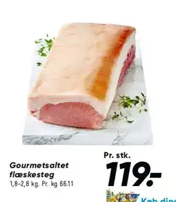 Bilka Gourmetsaltet flæskesteg tilbud