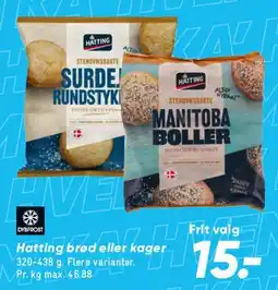 Bilka Hatting brød eller kager tilbud