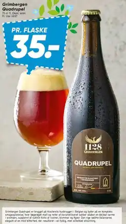 Bilka Grimbergen Quadrupel tilbud
