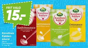 Bilka Karolines Køkken sauce tilbud