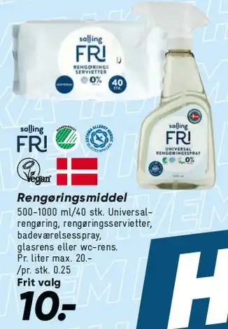 Bilka Rengøringsmiddel tilbud