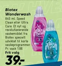 Bilka Biotex Wonderwash tilbud