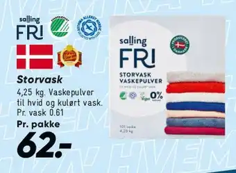 Bilka Storvask tilbud