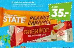 Bilka Proteinbar - State / Grenade tilbud