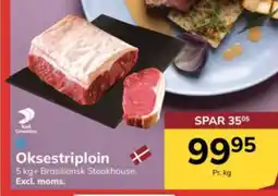 Dagrofa Food Service Oksestriploin tilbud