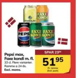 Dagrofa Food Service Faxe kondi m. fl. tilbud