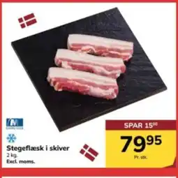 Dagrofa Food Service Stegeflæsk i skiver tilbud