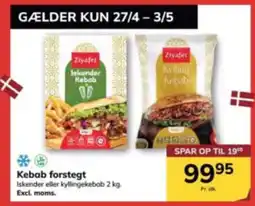 Dagrofa Food Service Kebab forstegt tilbud