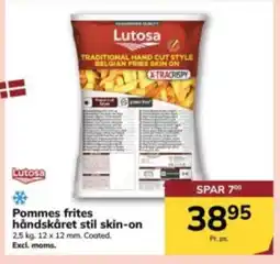 Dagrofa Food Service Pommes frites håndskåret stil skin-on tilbud