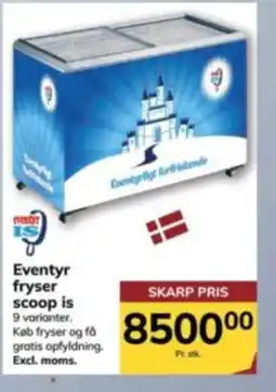 Dagrofa Food Service Eventyr fryser scoop is tilbud