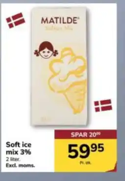 Dagrofa Food Service Soft ice mix 3% tilbud