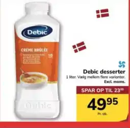 Dagrofa Food Service Debic desserter tilbud