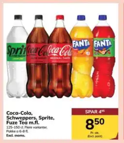 Dagrofa Food Service Coca-Cola, Schweppers, Sprite, Fuze Tea m.fl. tilbud