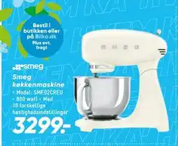 Bilka Smeg køkkenmaskine tilbud