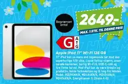 Bilka Apple iPad 11” Wi-Fi 128 GB tilbud