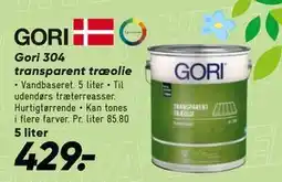 Bilka Gori 304 transparent træolie tilbud