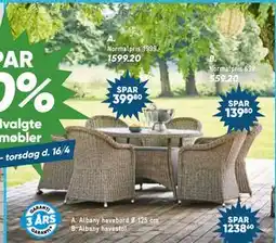 Bilka Albany havestol tilbud