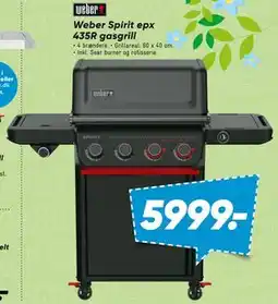 Bilka Weber Spirit epx 435R gasgrill tilbud
