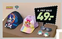 Bilka Solbriller eller kasket med kendte figurer tilbud