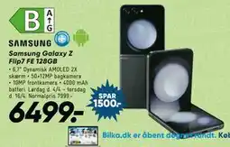 Bilka Samsung Galaxy Z Flip7 FE 128GB tilbud